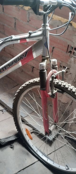 la bicicleta de las fotos