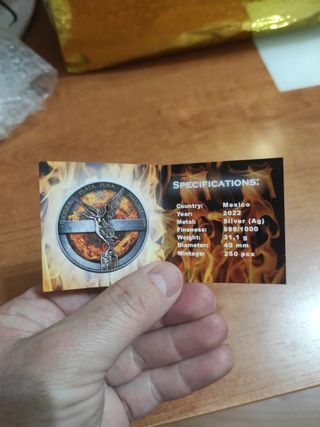 Onza plata libertad Mexico