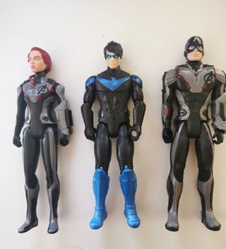 Figuras acción MARVEL, DCD desde 8€ (65€ los 9)