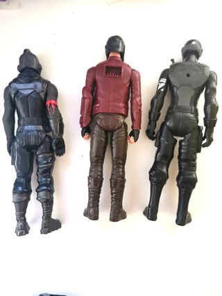 Figuras acción MARVEL, DCD desde 8€ (65€ los 9)