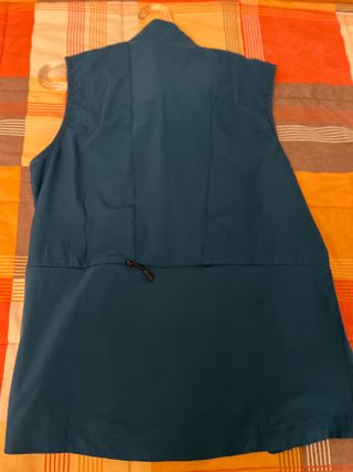 Chaleco Zara Azul Verdoso