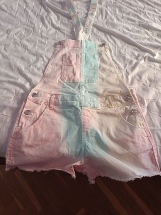 Peto vaquero niña talla 10/11.Nuevo