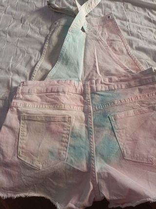 Peto vaquero niña talla 10/11.Nuevo