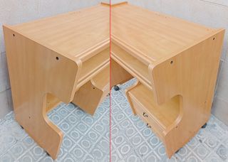 MESA PARA PC CON RUEDAS  NUMERO-31  MAS REGALO