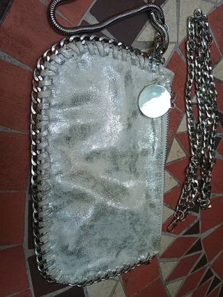 bolso de fiesta.bandolera y de mano