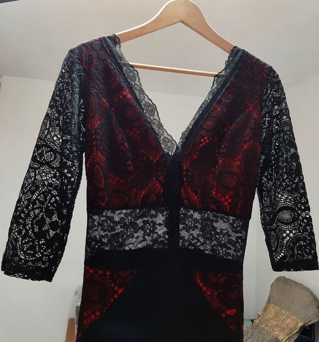 Vestido de fiesta, largo: "Estilo Sirena"