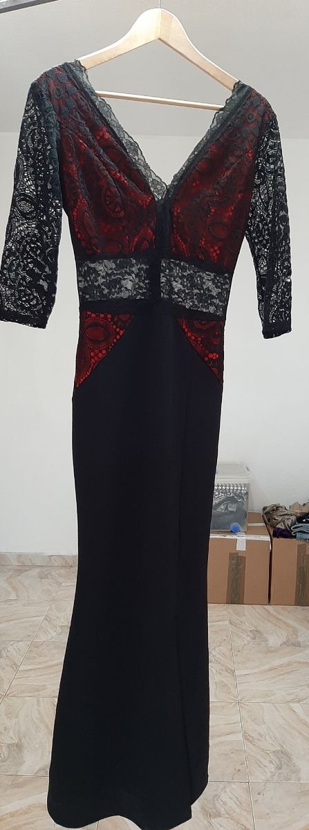 Vestido de fiesta, largo: "Estilo Sirena"