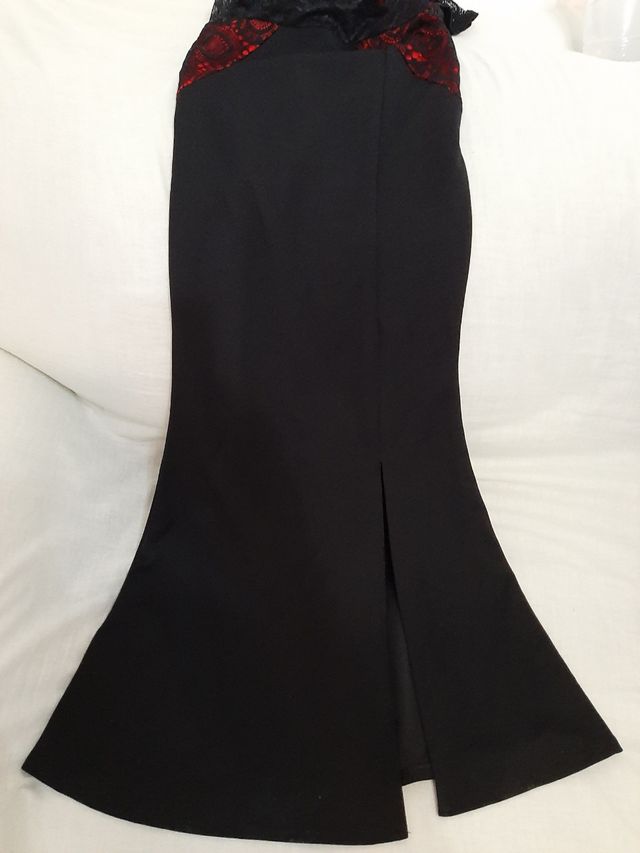 Vestido de fiesta, largo: "Estilo Sirena"