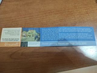 Moneda plata Van Gogh