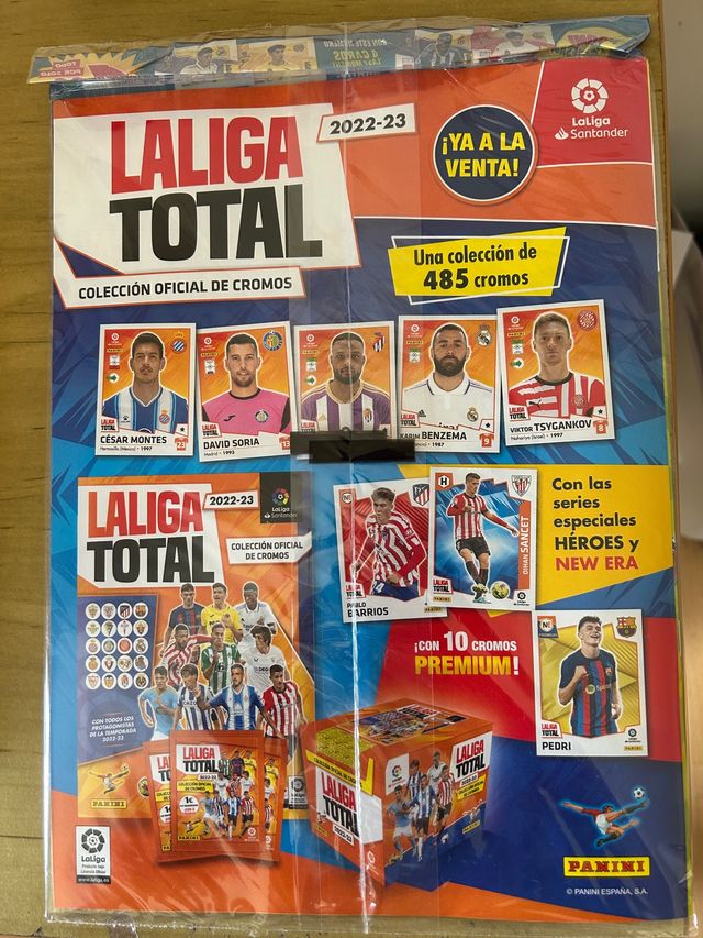 Revista Jugón 195 Precintada Adrenalyn 2022-23