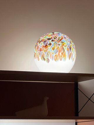 Lámpara Millefiori Italiana nueva en su caja