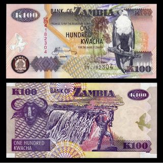 BILLETES DE ZAMBIA SIN CIRCULAR