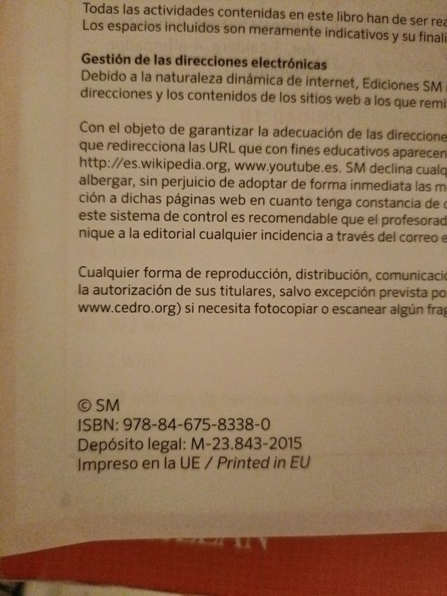 Física y química Trimestres 3 ESO SM