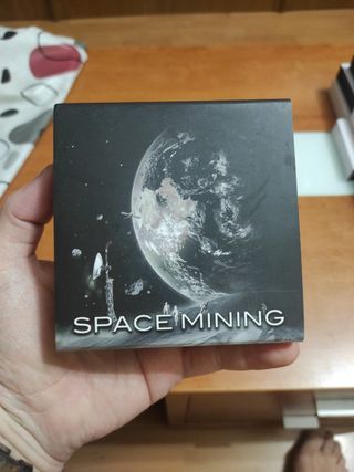 Onza plata minería espacial