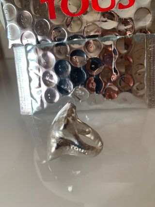 Anillo TOUS plata Oso Colección DUNA