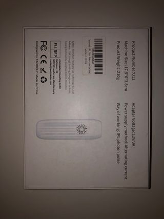 Depiladora IPL FOTÓN PULSADO