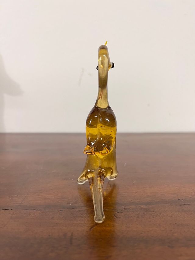 Uccello in vetro di murano