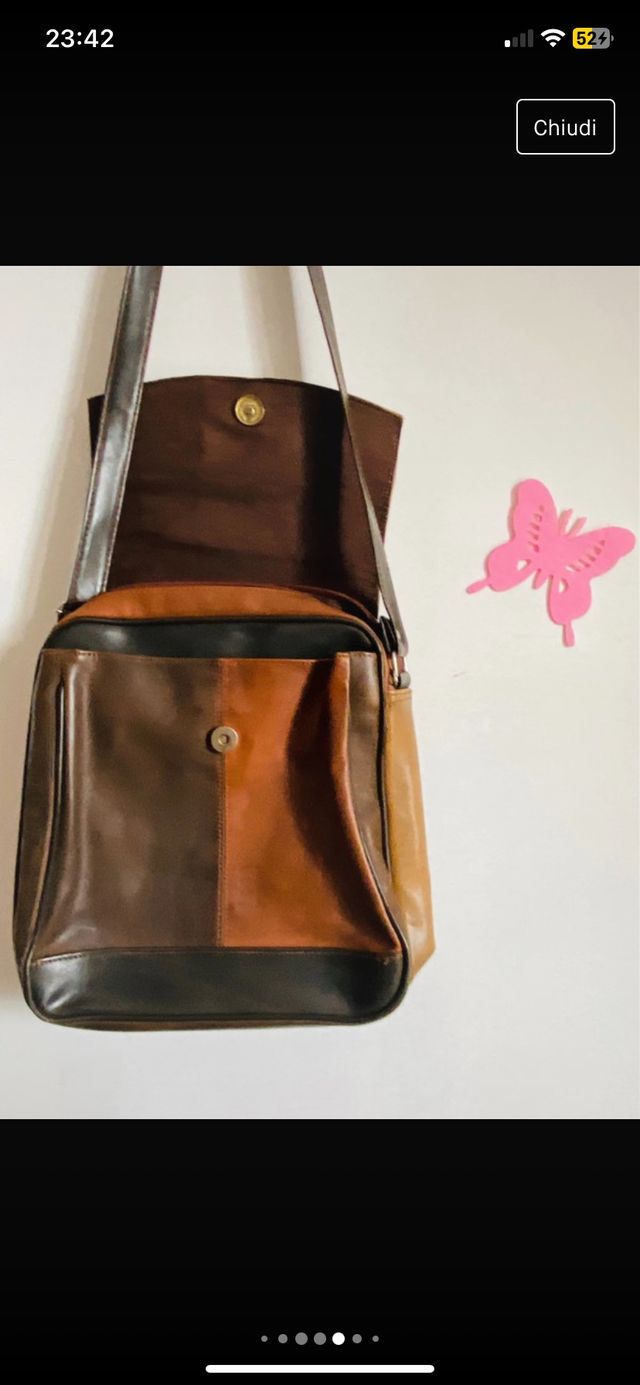 Borsa marrone Vintage