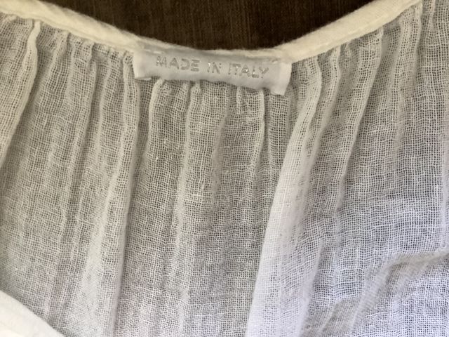 Vestido blanco estilo ibicenco talla M