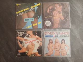 lote 4 singles curiosos