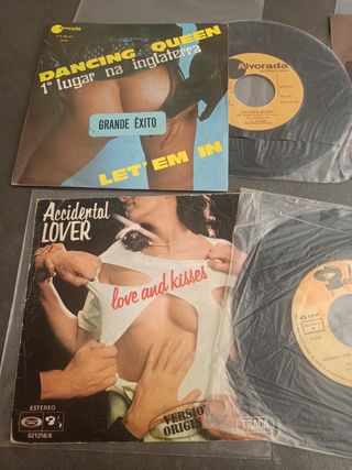 lote 4 singles curiosos