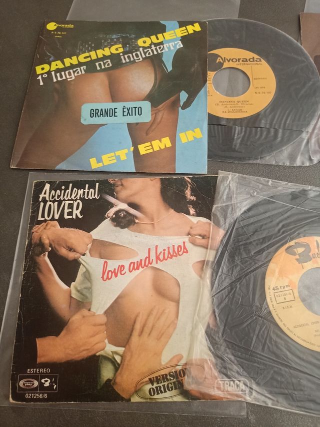 lote 4 singles curiosos