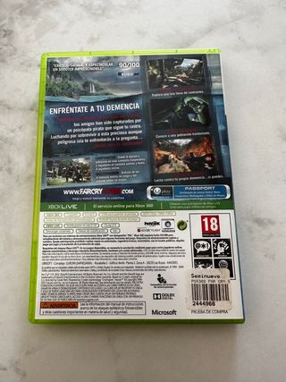 Farcry 3 Xbox360 Funda Insane tela