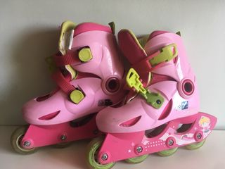 Patines niño  en línea mas protecciónes
