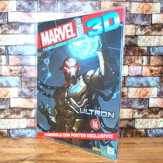 Marvel action figure Ultron con poster e storia