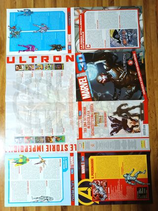 Marvel action figure Ultron con poster e storia