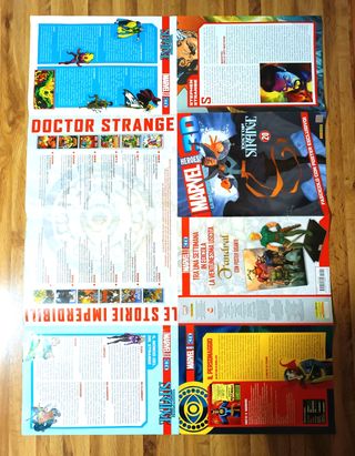 Action figure Doctor Strange con poster e storia 