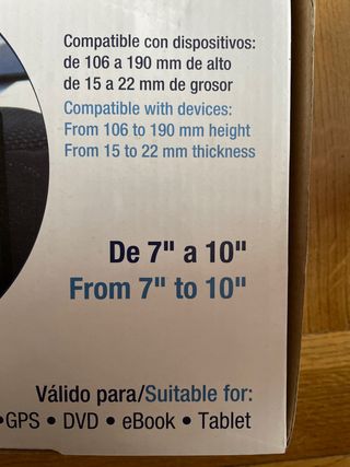 Soporte de dispositivos para reposacabezas