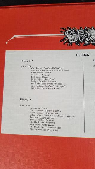 vinilo  la música elegida rock