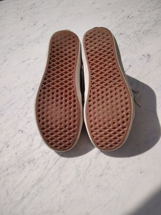 Sneakers alte bianco/nero Vans