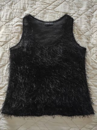 Jersey negro entallado 