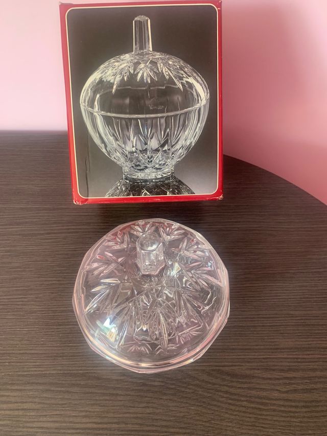 PORTA DOLCI IN CRISTALLO 