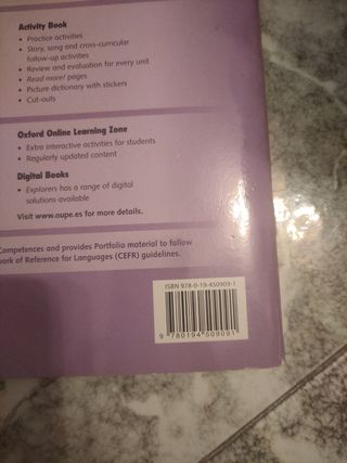 Explorer Activity Book -Oxford 4t