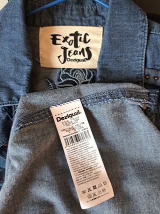 Desigual Camisa vaquera mujer T-S