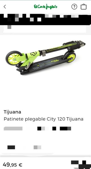 Patinete Tijuana 120