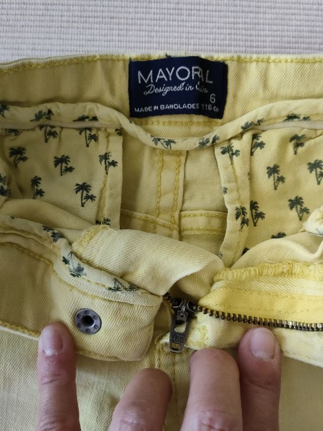 Pantalón tejano Mayoral niño