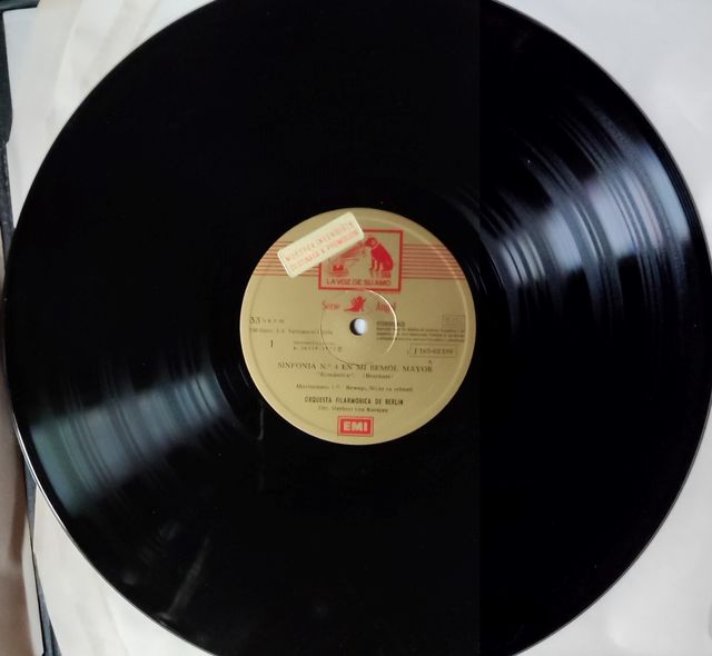LPs 3. BRUCKNER. SYMPHONY Nº 4 Y Nº 7. KARAJAN