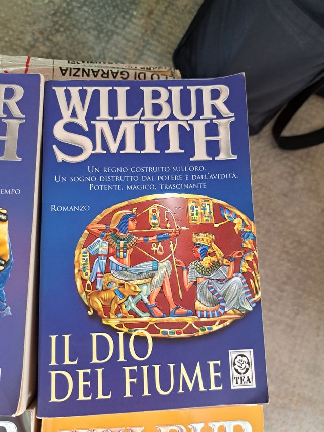 6 libri di wilbur smith 