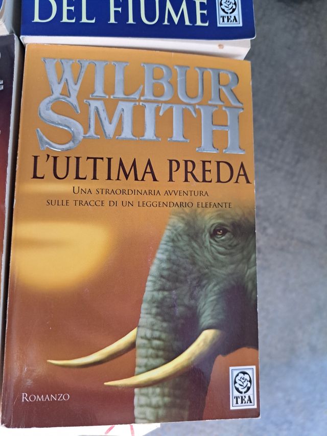 6 libri di wilbur smith 