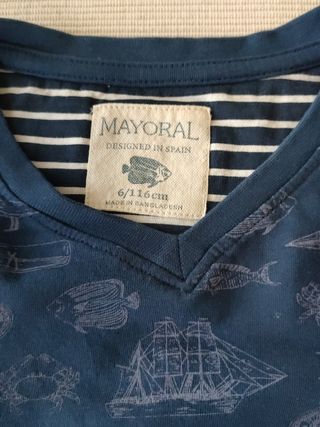 Camiseta niño Mayoral 