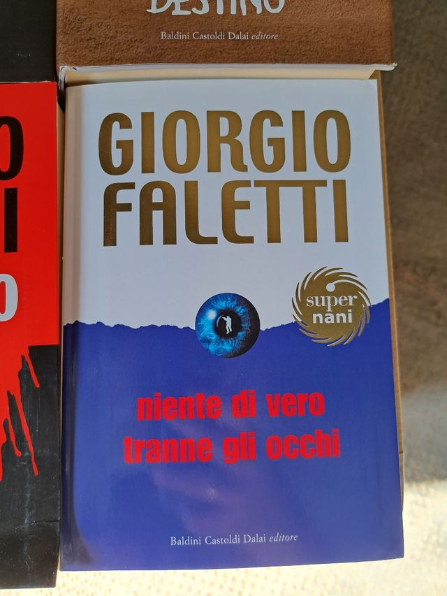 4 libri di Giorgio Faletti 