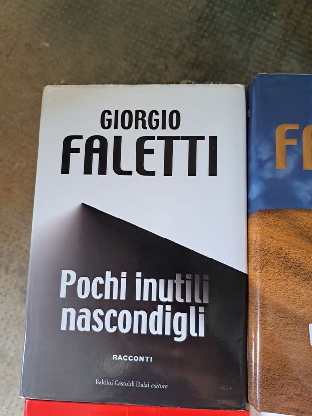 4 libri di Giorgio Faletti 