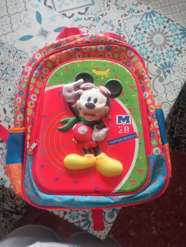 mochila grande Mickey Mouse