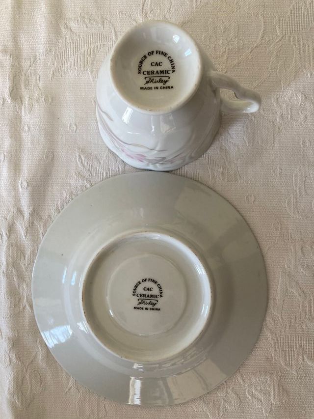 Juego de café o té CAC Ceramic Shirley China