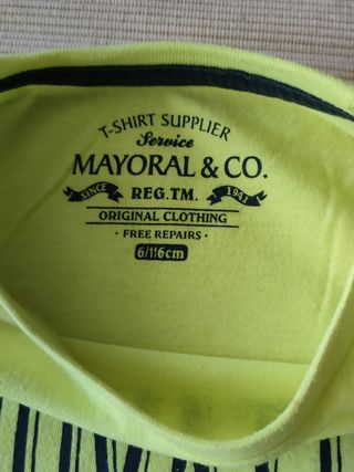 Camiseta niño Mayoral 