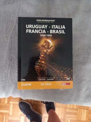 colección completa libros DVD mundial fútbol 1930-
